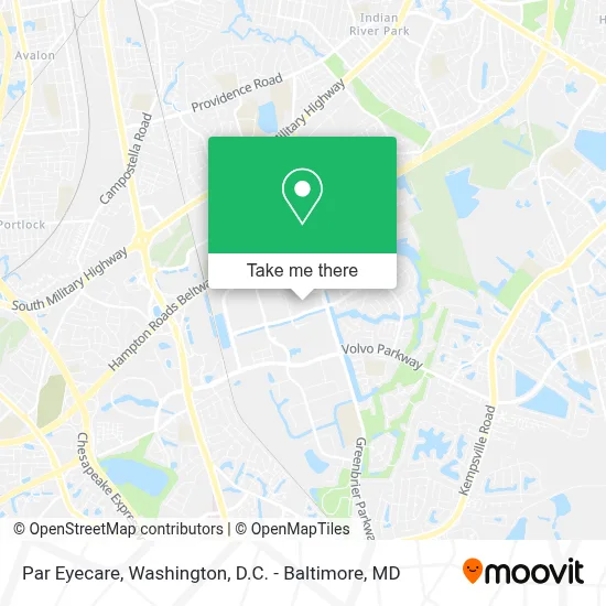 Par Eyecare map