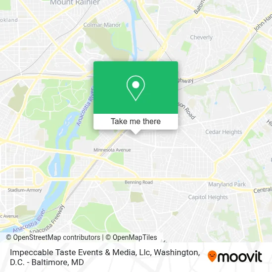 Impeccable Taste Events & Media, Llc map