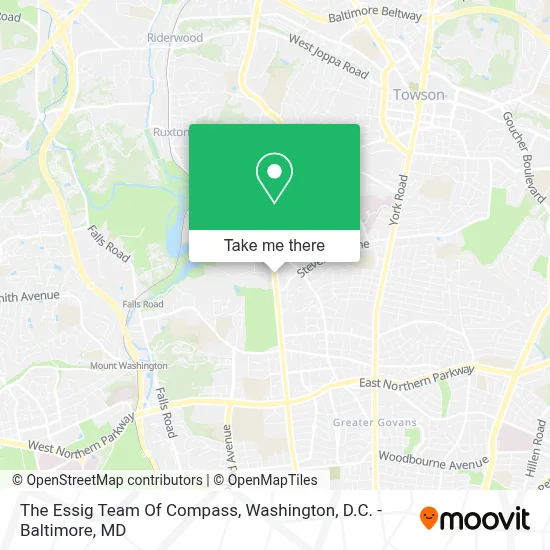 The Essig Team Of Compass map