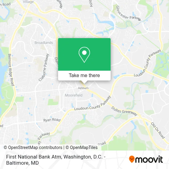First National Bank Atm map