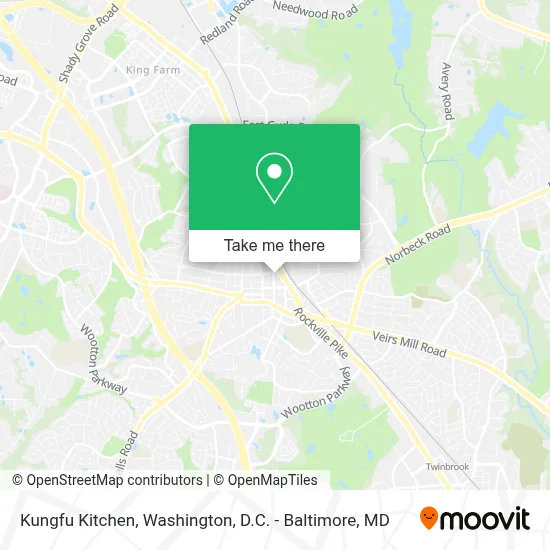 Kungfu Kitchen map