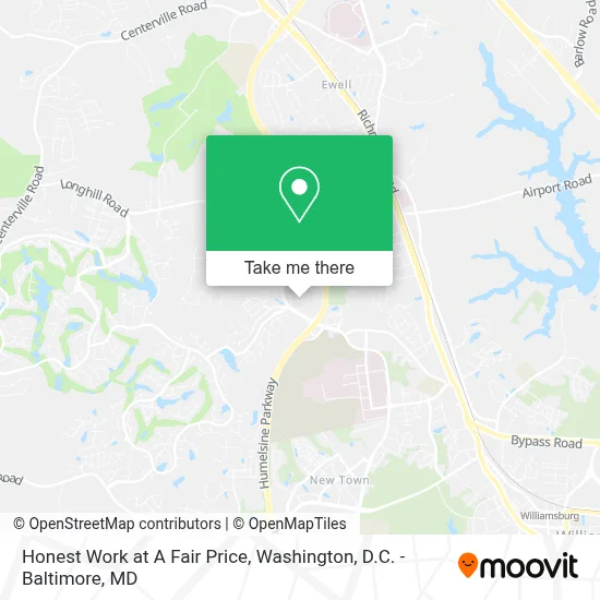 Honest Work at A Fair Price map