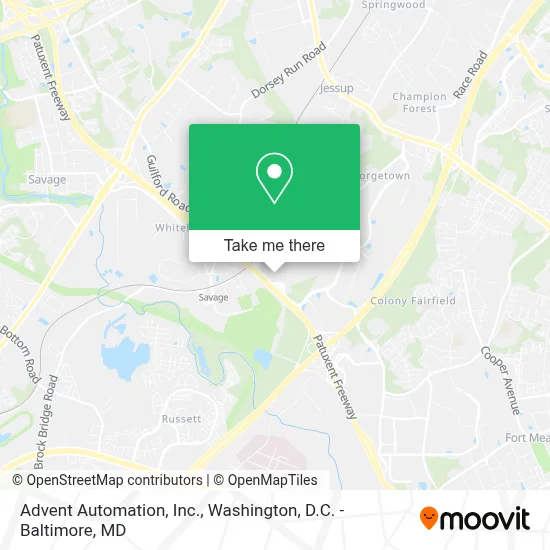 Advent Automation, Inc. map