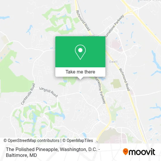 The Polished Pineapple map