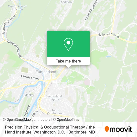 Precision Physical & Occupational Therapy / the Hand Institute map
