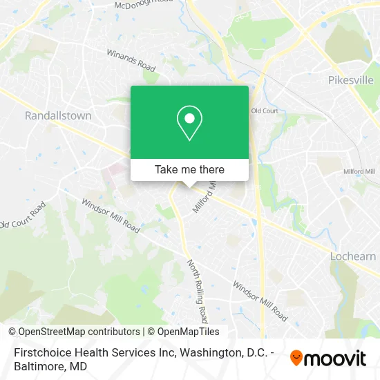 Firstchoice Health Services Inc map