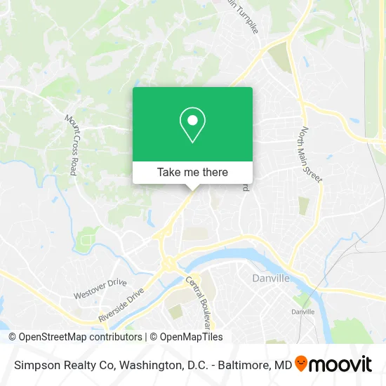 Simpson Realty Co map