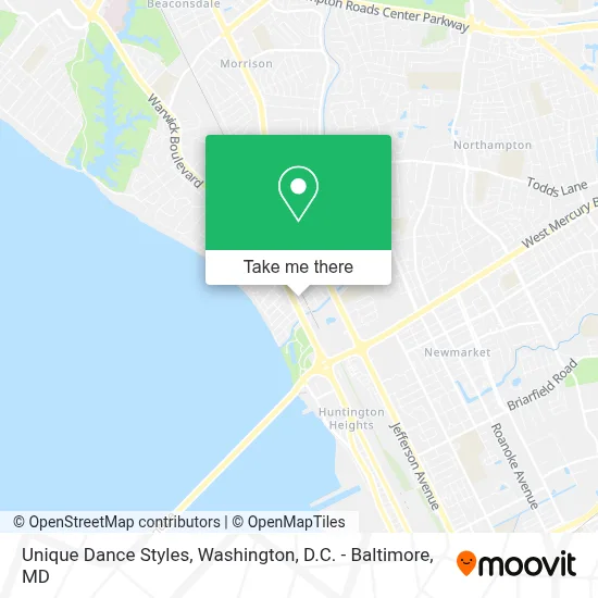 Unique Dance Styles map