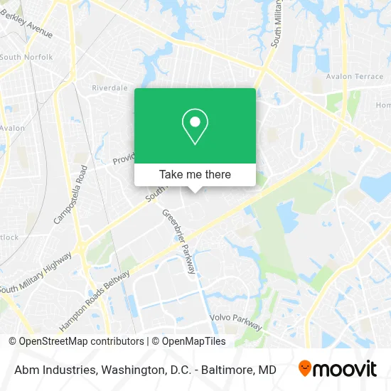 Abm Industries map