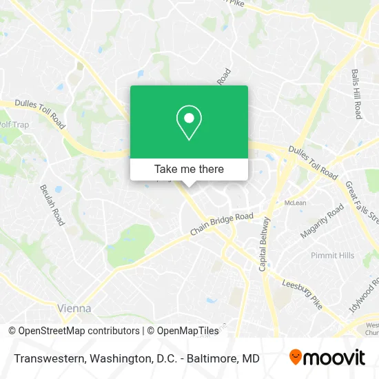 Transwestern map