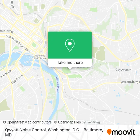 Qwyatt Noise Control map