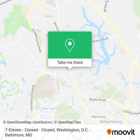7-Eleven - Closed - Closed map