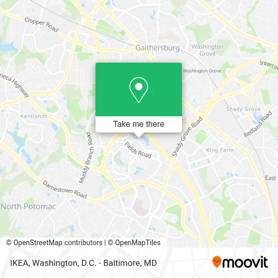 Ikea map