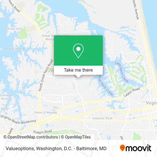 Valueoptions map