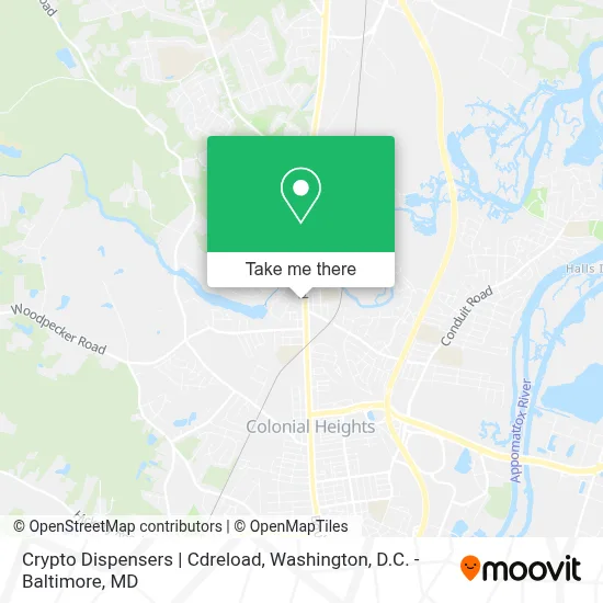 Crypto Dispensers | Cdreload map