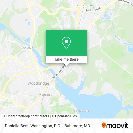 Danielle Best map