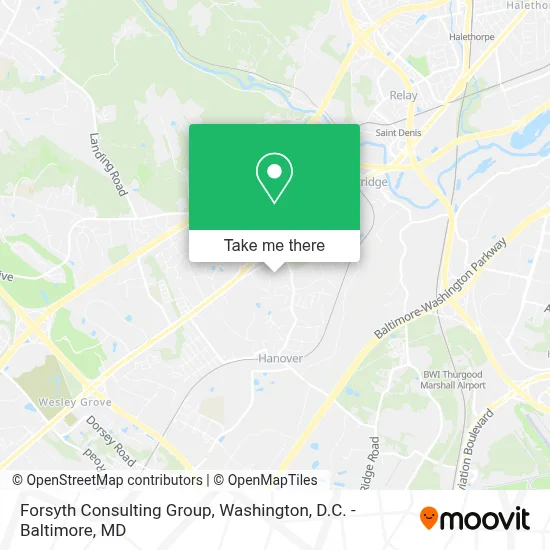 Forsyth Consulting Group map