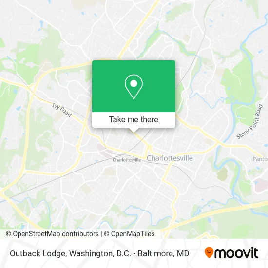 Outback Lodge map