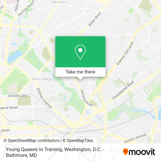 Young Queens In Training map