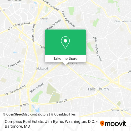 Compass Real Estate: Jim Byrne map