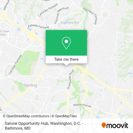 Salone Opportunity Hub map