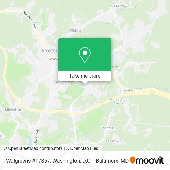 Walgreens #17857 map