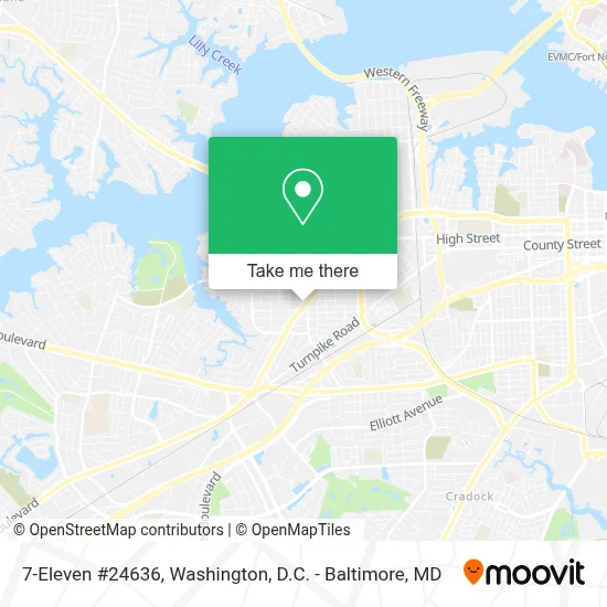 7-Eleven #24636 map