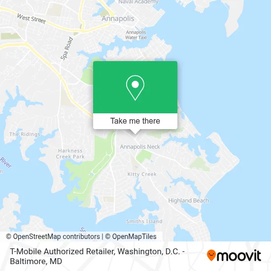 T-Mobile Authorized Retailer map