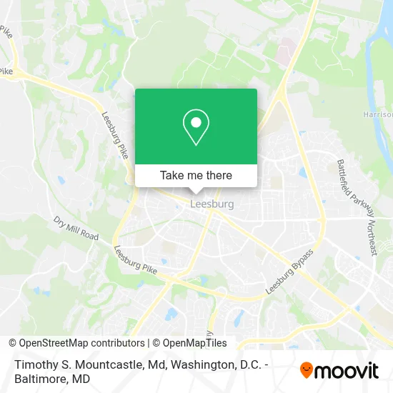 Timothy S. Mountcastle, Md map