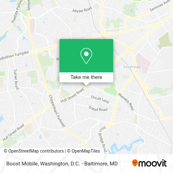 Boost Mobile map