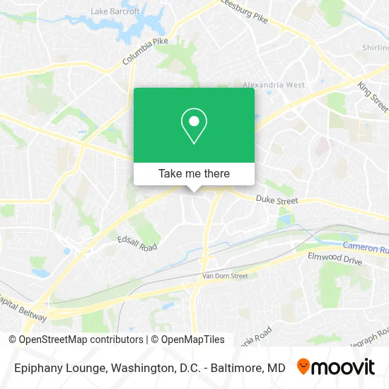 Epiphany Lounge map