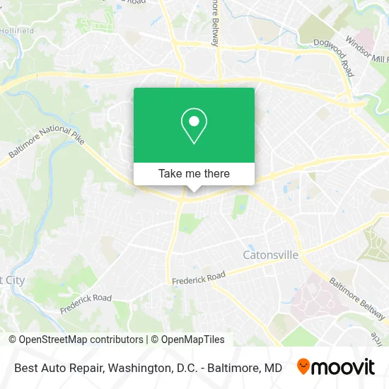 Best Auto Repair map