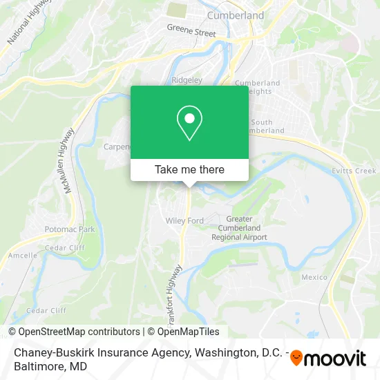Chaney-Buskirk Insurance Agency map