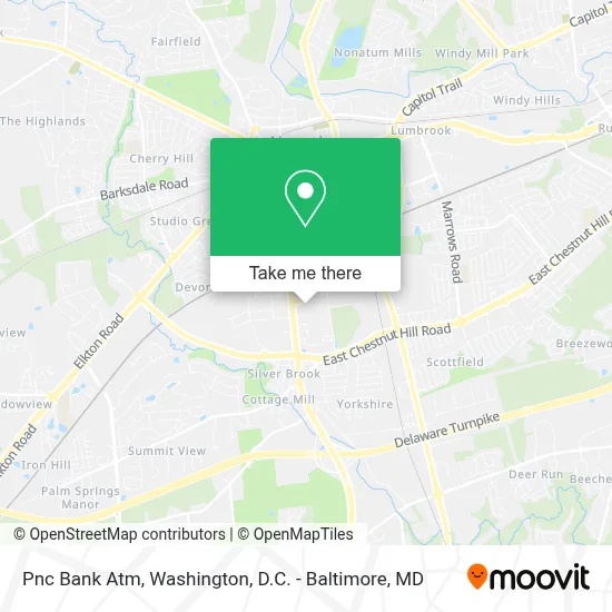 Pnc Bank Atm map