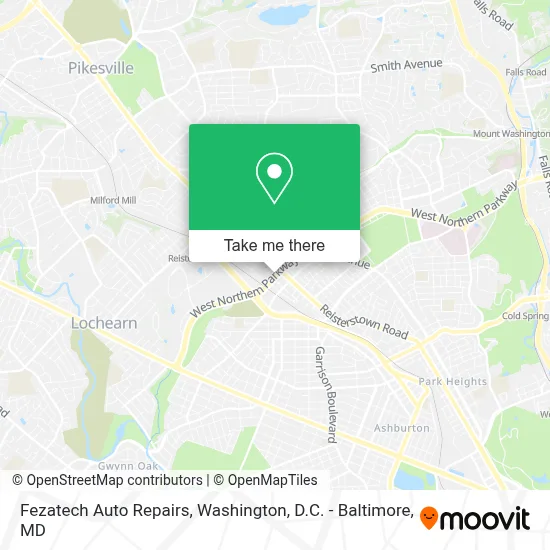 Fezatech Auto Repairs map