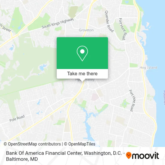 Bank Of America Financial Center map