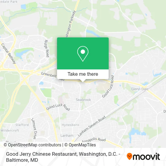 Good Jerry Chinese Restaurant map