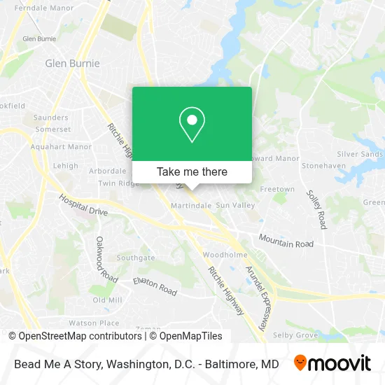 Bead Me A Story map