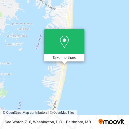 Sea Watch 710 map