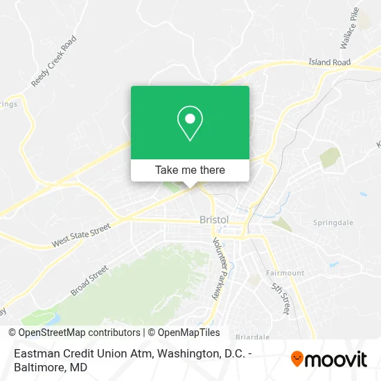 Eastman Credit Union Atm map