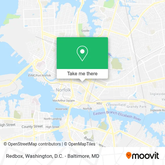 Redbox map