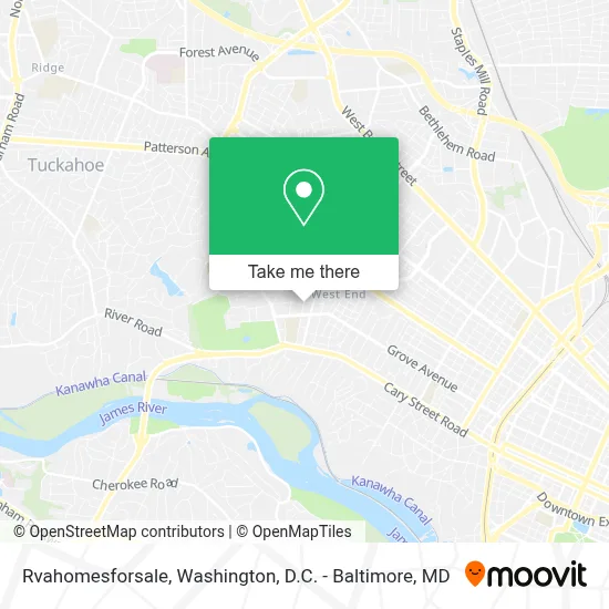 Rvahomesforsale map