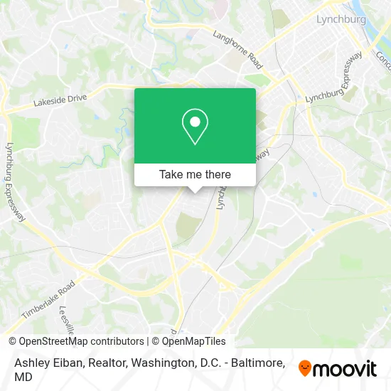 Ashley Eiban, Realtor map