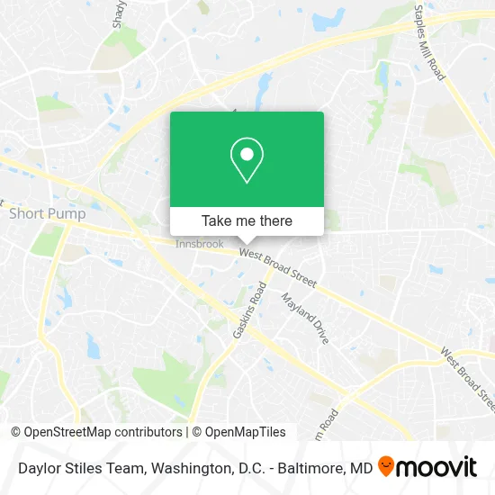 Daylor Stiles Team map