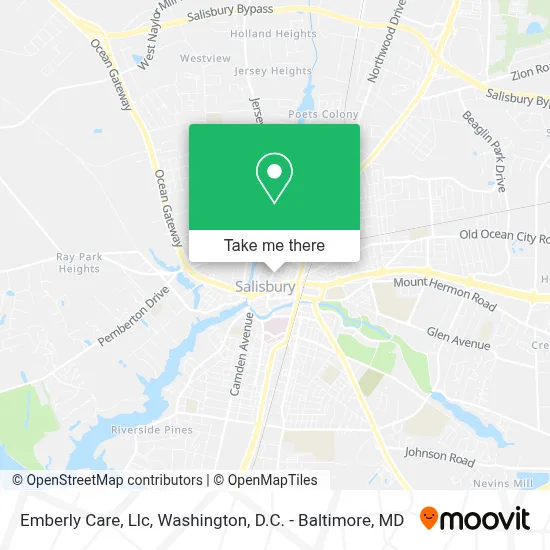 Emberly Care, Llc map