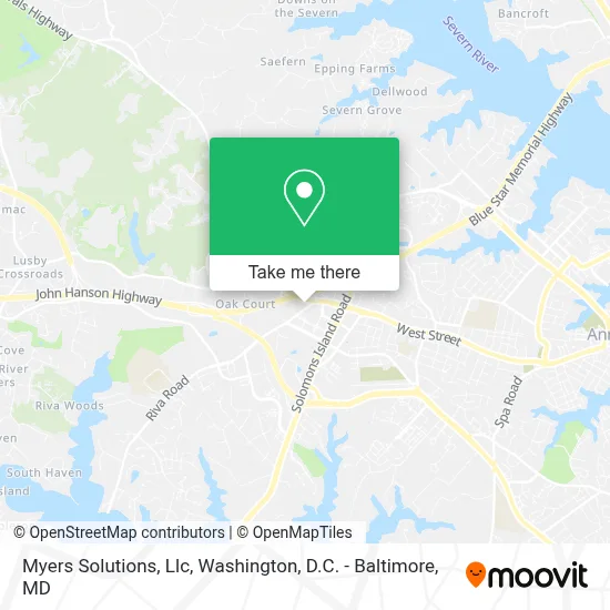 Myers Solutions, Llc map