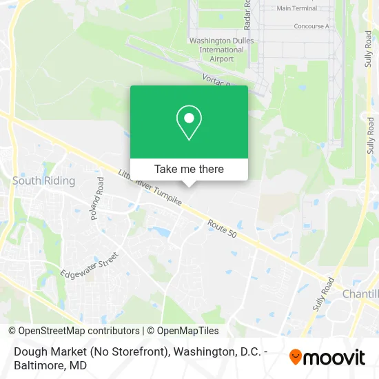 Dough Market (No Storefront) map