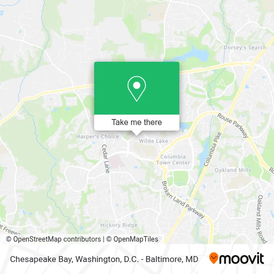Chesapeake Bay map