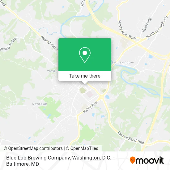 Blue Lab Brewing Company map