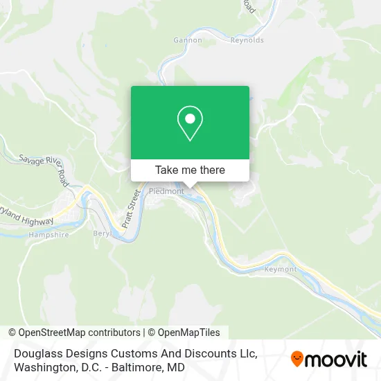 Douglass Designs Customs And Discounts Llc map